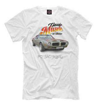 Pontiac Firebird на белом фоне