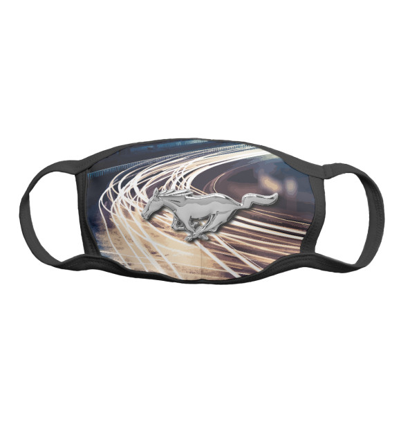 Маска тканевая с изображением Turn цвета Белый