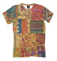 Мужская футболка Patchwork Quilt