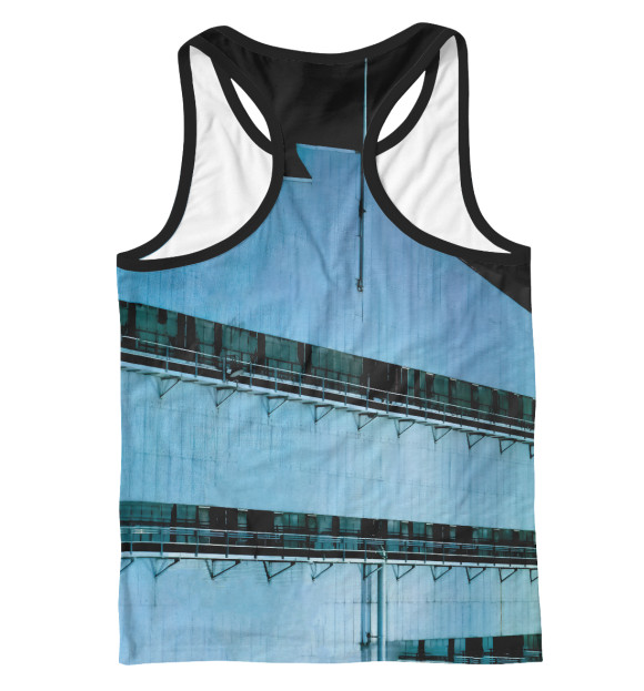 Мужская майка-борцовка с изображением Depeche Mode цвета Белый