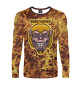 Мужской лонгслив Yellow crazy monkey