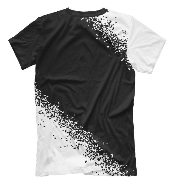 Мужская футболка с изображением Слава - Серп и Молот - Арт цвета Белый