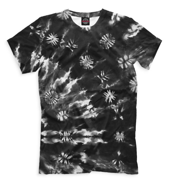 Футболка для мальчиков с изображением Tie-dye цвета Белый