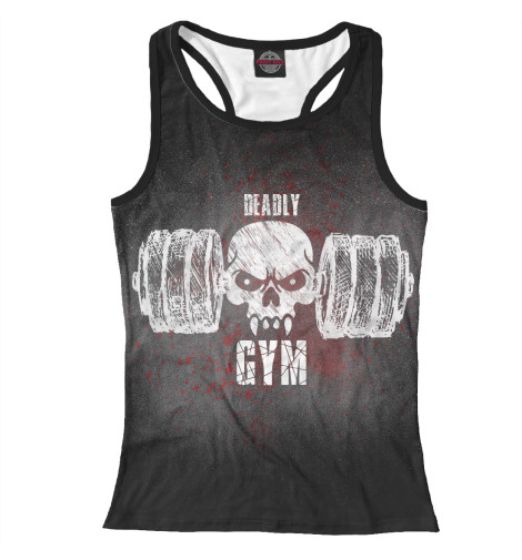 

Майки борцовки Print Bar, Белый, Deadly GYM II