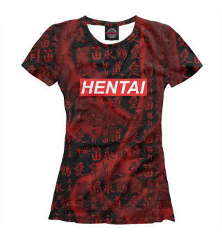 Футболка для девочек Hentai