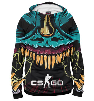 Женское худи CS GO  hyper beast skin