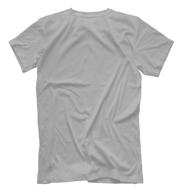 Мужская футболка с изображением Morning Cat цвета Белый