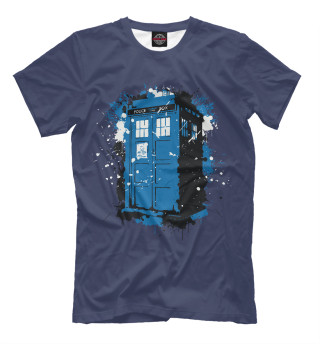 Футболка для мальчиков Tardis Ink