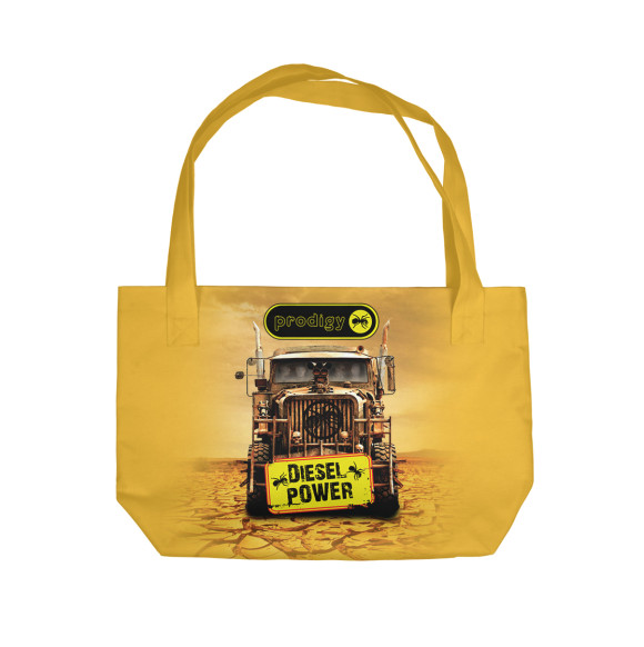 Пляжная сумка с изображением DieselPower цвета 