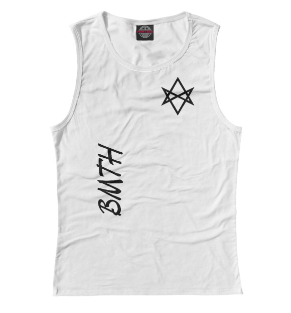 Майка для девочки с изображением Bring Me the Horizon цвета Белый