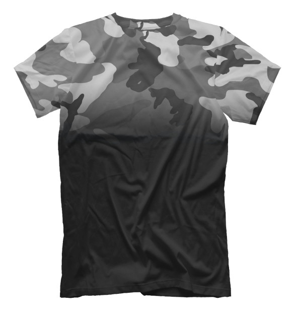Мужская футболка с изображением Внутренние войска цвета Белый