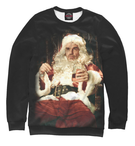 

Свитшоты Print Bar, Белый, Bad Santa