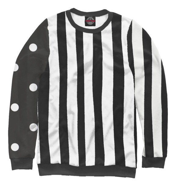 Мужской свитшот с изображением полосы цвета Белый