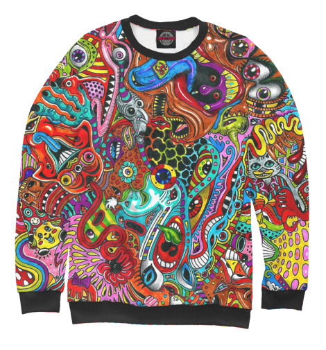 

Свитшоты Print Bar, Белый, Psychedelic