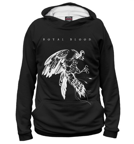 

Худи Print Bar, Белый, Royal Blood