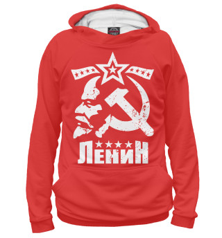 Худи для девочки Ленин СССР
