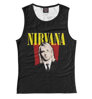 Женская майка Nirvana