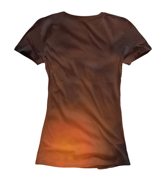 Женская футболка с изображением Knitting Because Murder цвета Белый