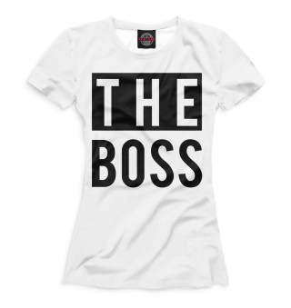 Футболка для девочек The boss