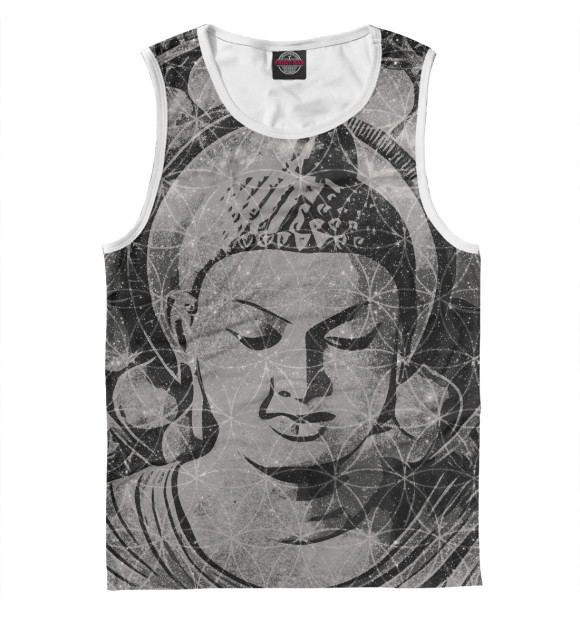Майка для мальчика с изображением Buddha цвета Белый