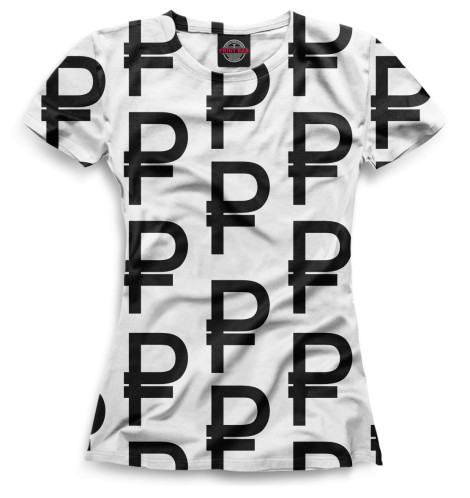 

Футболки Print Bar, Белый, Рубль