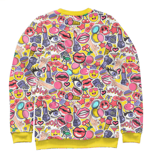 Женский свитшот с изображением 8 марта цвета Белый