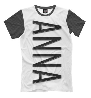 Мужская футболка Anna-carbon