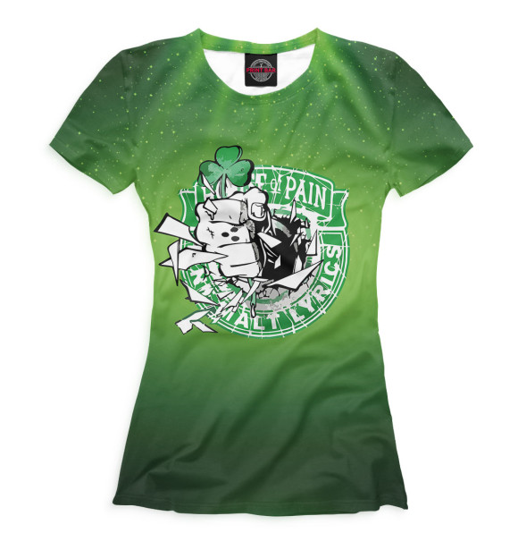 Женская футболка с изображением House of Pain цвета Белый