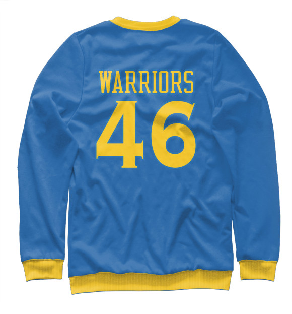 Свитшот для девочек с изображением Golden State Warriors цвета Белый