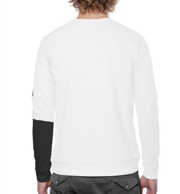 Мужской свитшот с изображением Скриптонит цвета Белый