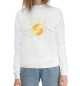 Женский хлопковый свитшот Electogold white eGOLD