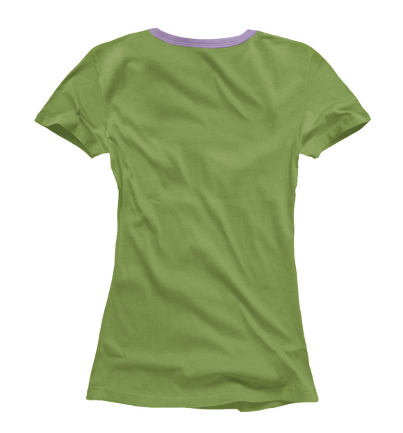 Женская футболка с изображением Черепашка Донателло цвета Белый