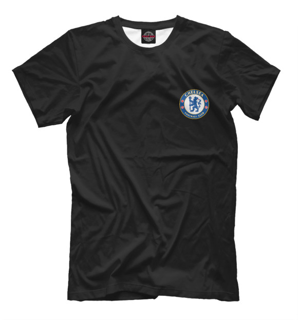 Мужская футболка с изображением Chelsea цвета Белый