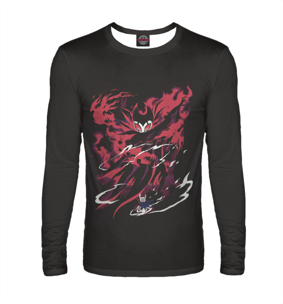 Мужской лонгслив с изображением Troupe Master цвета Белый