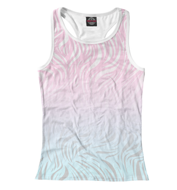 Женская майка-борцовка с изображением CREAM Z цвета Белый