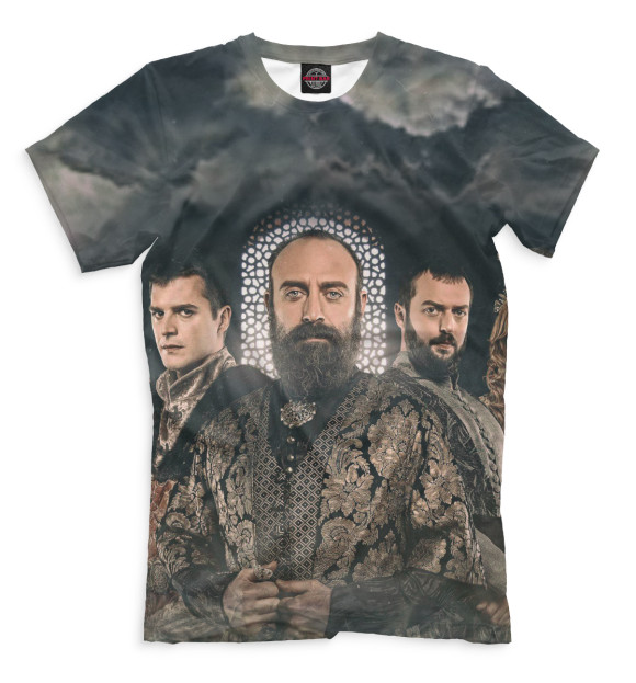 Футболка для мальчиков с изображением Великолепный век цвета Серый