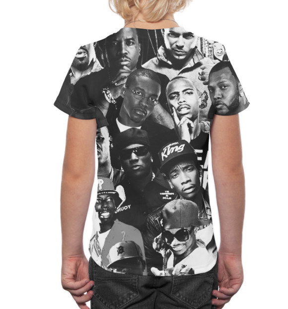 Футболка для мальчиков с изображением This is Hip-Hop цвета Белый