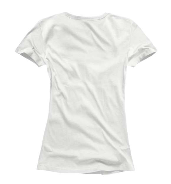 Женская футболка с изображением Команда Путина цвета Белый
