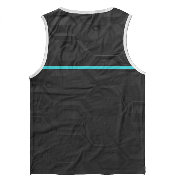 Майка для мальчика с притом Detroit Become Human цвета Белый Майка для мальчика с изображением Detroit Become Human цвета Белый