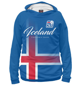 Худи для девочки Исландия