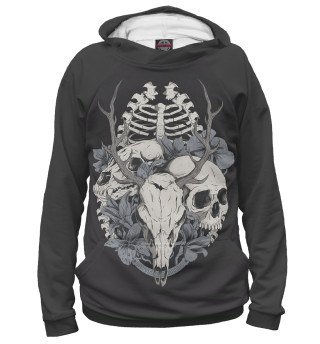 Женское худи Skull