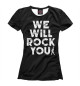 Футболка для девочек Queen - We Will Rock You