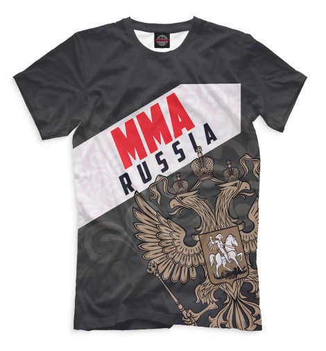 Футболки Print Bar MMA Russia футболки print bar russia герб