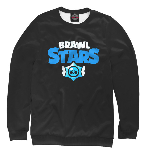 Свитшот для мальчиков с изображением Brawl Stars цвета Белый
