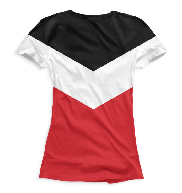 Женская футболка с изображением Тхэквондо цвета Белый