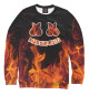 Мужской свитшот Marshmello Fire