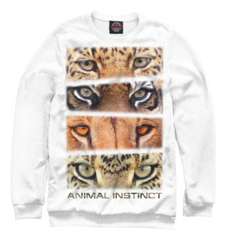 Свитшот для девочек Animal instinct