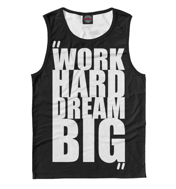 Майка для мальчика с изображением Мотивация цвета Белый