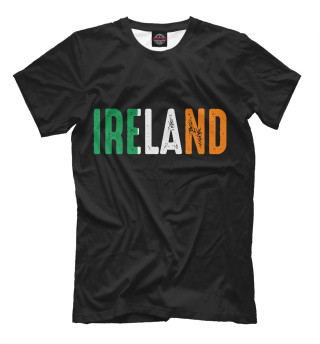 Мужская футболка IRELAND - ИРЛАНДИЯ