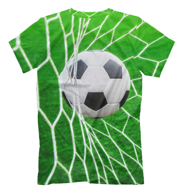 Футболка для мальчиков с изображением Футбол цвета Белый
